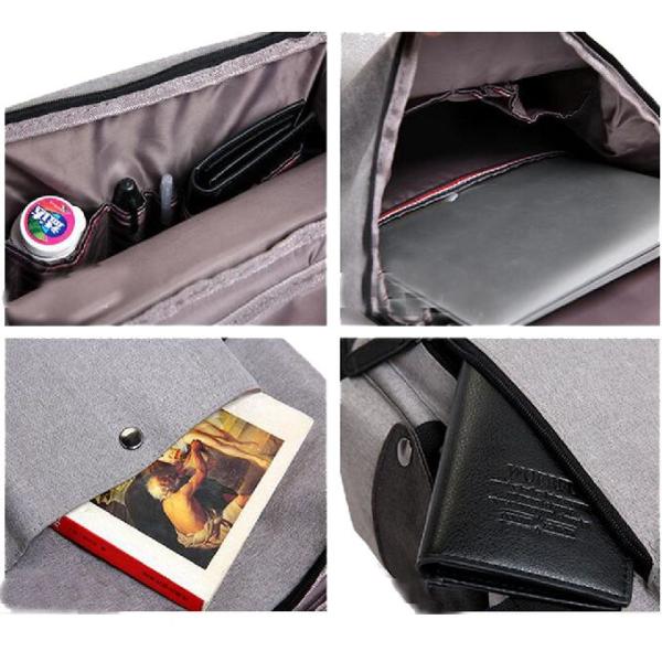 Популярный универсальный водоустойчивый рюкзак ноутбука с загрузочным люком УСБ