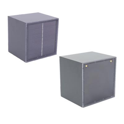 Dispositivos elétricos claros exteriores solares do cubo solar antracífero do candelabro de parede da parede