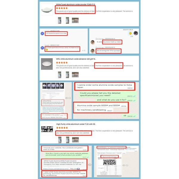 Refractory White Fused Alumina Wfa 99.5% Al2O3 White Corundum Powder For Polishing
