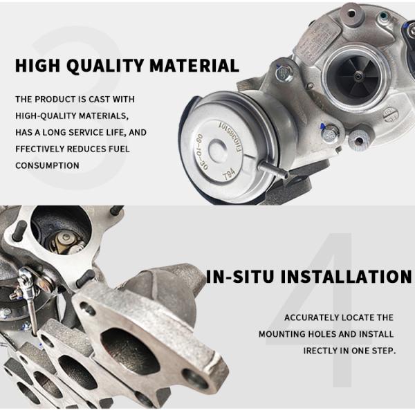 BOIGEVIS exhaust manifold and exhaust turbine Supercharger 03C145702K