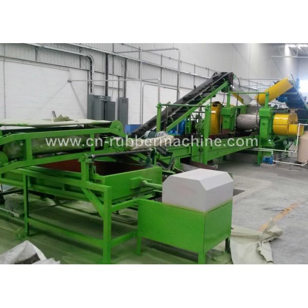 Fully Automatically Tyre Shredding Machine