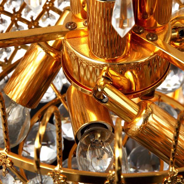 JYLGHTING High Quality Contemporary Luxury Gold Crystal Chandelier Customized Wedding LED Pendant Lights For Bedroom Modern Crystal Pendant Light