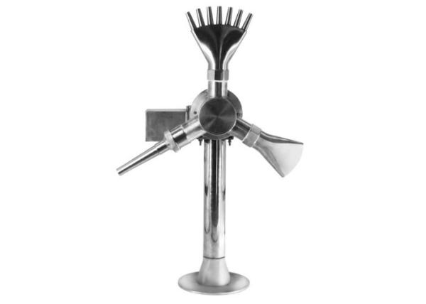Visual Effects Rotating Fountain Nozzle , 3 Jet Outdoor Water Fountain Nozzles