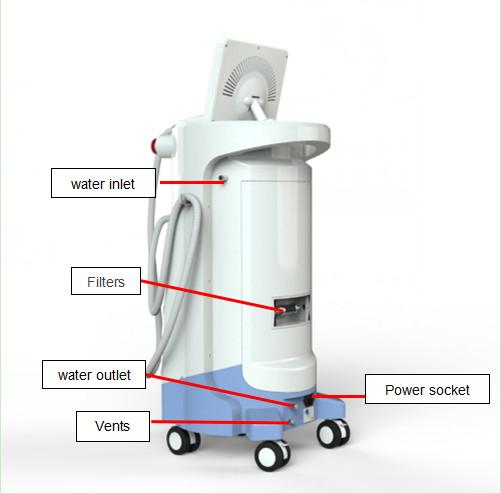 Advanced VERTICAL ultrasound machine/hifu body slimming machine/body slimming hifu