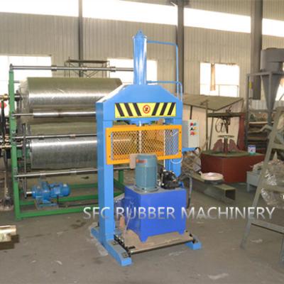 Tipo automático de borracha natural vertical da guilhotina da máquina do cortador do pacote