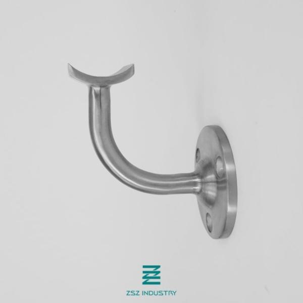 Side Mounted Balcony Railing Brackets Stainless Steel 316 / 304L 80mm Width