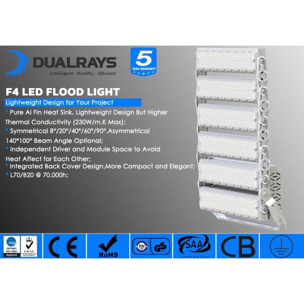 High Power Modular 500W LED Flood Light for Outdoor High Mast Sports Stadium Floodlight