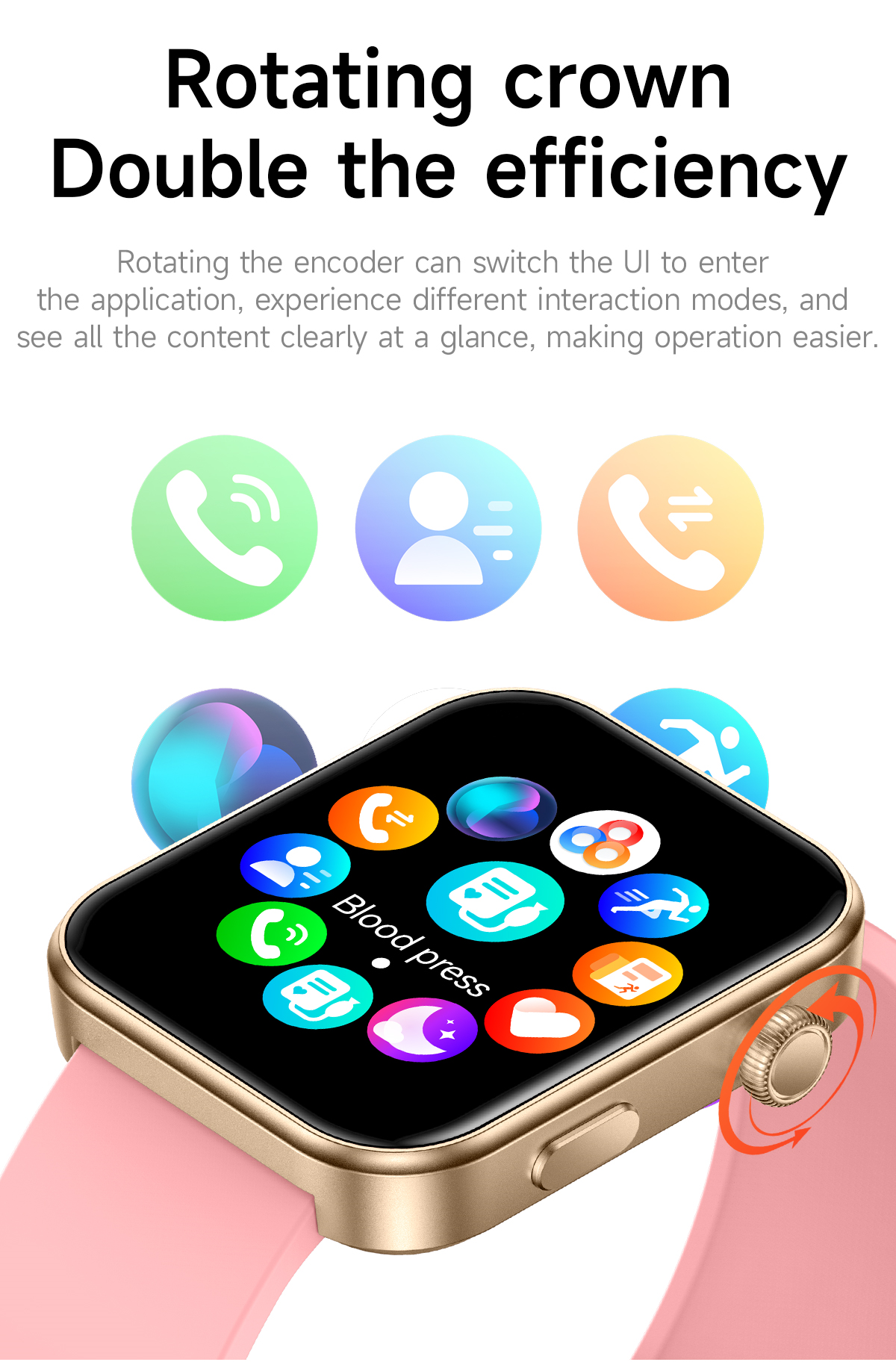 1.83inch large full touch screen digital body skin temperature sensor square dial custom gps tracking caller id HK5 smart phone calling J11 watch call function access control ladies female kids