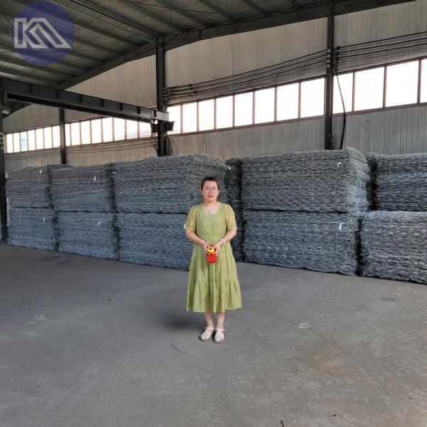 Galvanized Hexagonal Wire Mesh Cage Rock Retaining Wall Pvc Coated Gabion Stone Filled Gabion Basket In Philippines