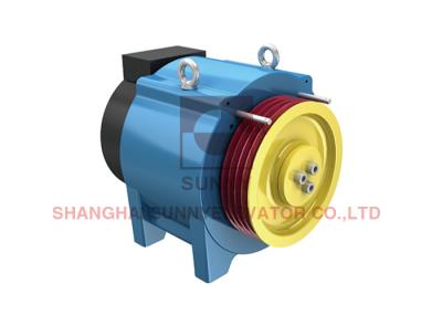 Gearless Elevator Machine 320-450kg 0.4-1.0m/s Residential Lift Drive