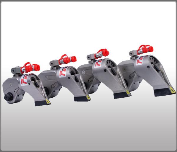 Hydraulic Low Profile Torque Wrench Hexagon Cassette Type CE Certificate
