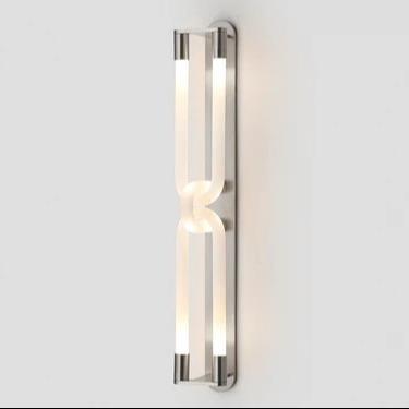 Modern Unique Design Gold Color Indoor Bedroom Bedside Lamp Luxury Art Deco LED Loopi Single Wall Sconce