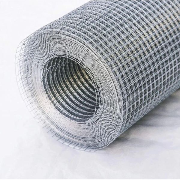 Professional Galvanized Weld Mesh Fence Panels , Steel Mesh Screen Roll