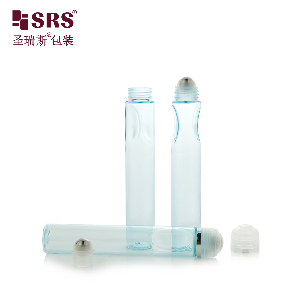 20ml Recyclable PETG Roller Bottle Lightweight Travel Friendly for Essential Oil Cosmetic Packaging
