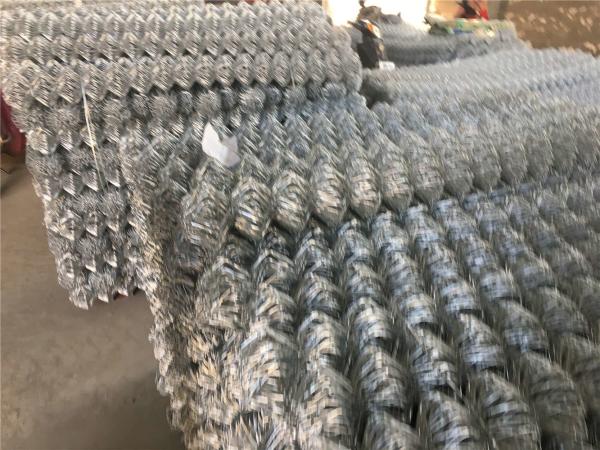 chain link temporary construction fence panels 6FT X 10F Mesh 2 3/8  x 2 3/8 ( 60mm x 60mm ) x 12 gauge wire