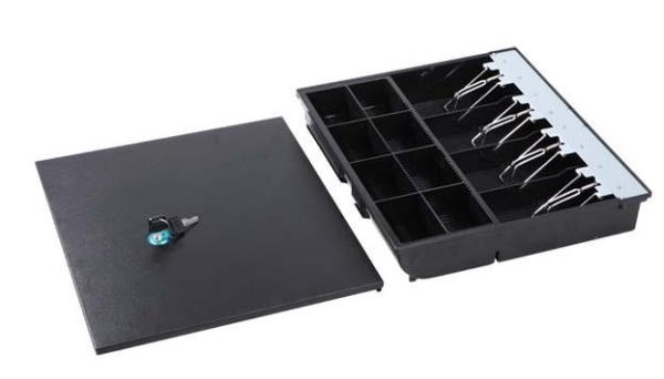 16 Inch EC 410 Cash Drawer POS Metal Cash Till Drawer 3 Position Key Lock 410A