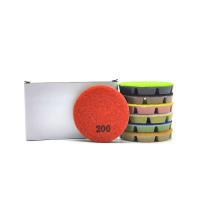 Tampons de polissage diamant secs 100 grains 7 étapes 4
