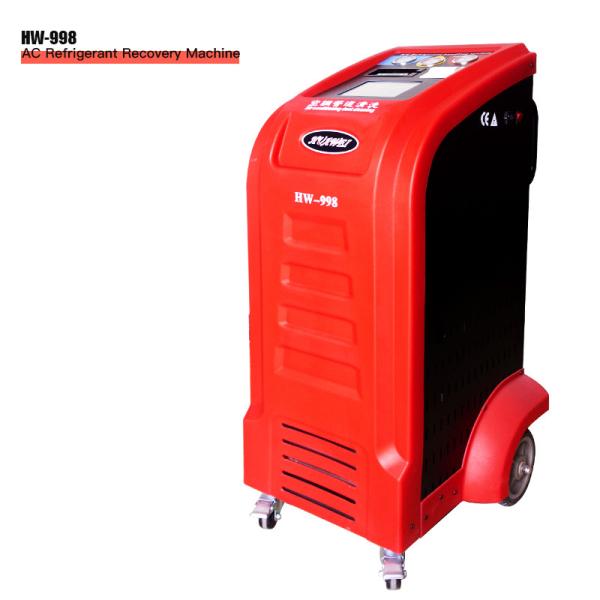 A C.A. automática da máquina da recuperação do líquido refrigerante de 1HP R134a recarrega a máquina para o carro