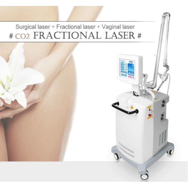 Интенсивность 60 кг фракционная лазерная машина CO2 с прямоугольным и круглым сканированием