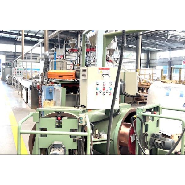 Automotive Wire Extrusion Line 1500m/min for PVC and TPE Materials with φ1.2mm-φ5mm Output