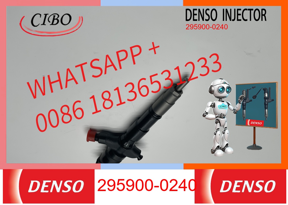 Denso original Denso original Denso Common Rail Injector 295900-0240 295900-0190 23670-39445 2367039445 AutoParts for TOYOTA HILUX LANDCRUSER 1KD D4D Engine new injector original new injector