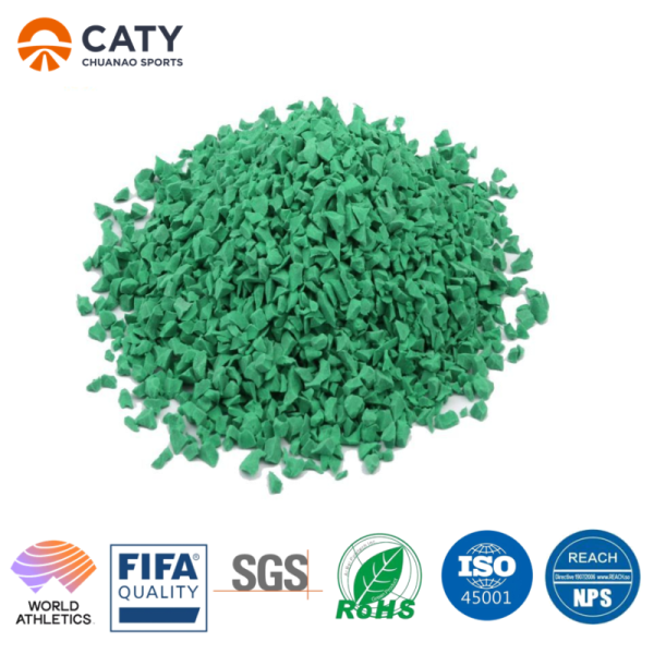Long Lasting EPDM Rubber Infill Granulates for Artifical Turf Infills for Football Pitch Sports Ground

