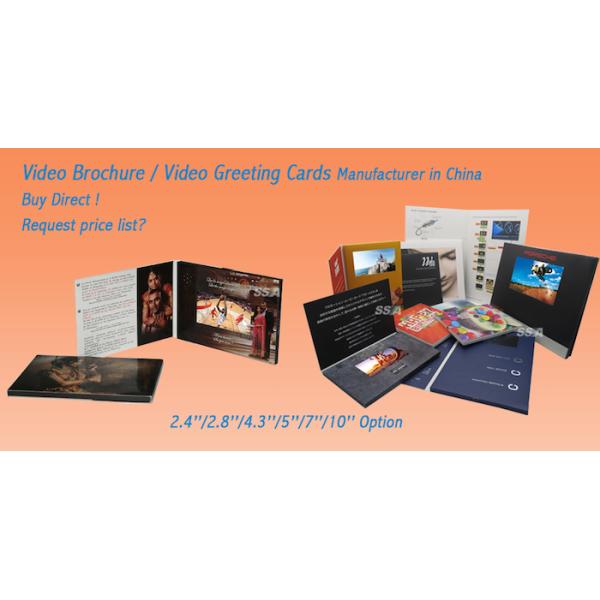 Rechargeable Real Estate Video Brochure,digital video brochure,lcd video brochure with touch screen