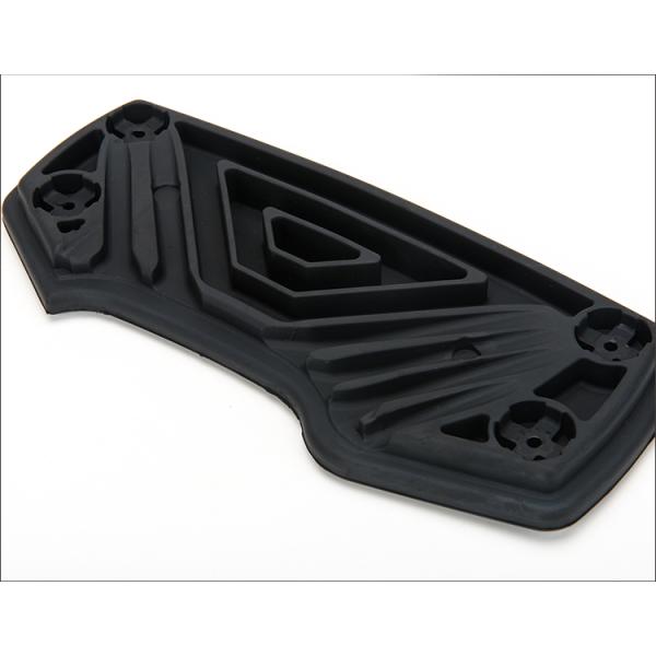 rubber coated metal parts with TS16949 ISO9001:2008 metal rubber molding footboard