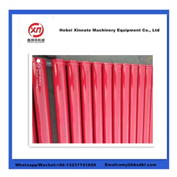 Putzmeister St52 Seamless Concrete Pump Pipe Heat Treatment Single Wall 3m
