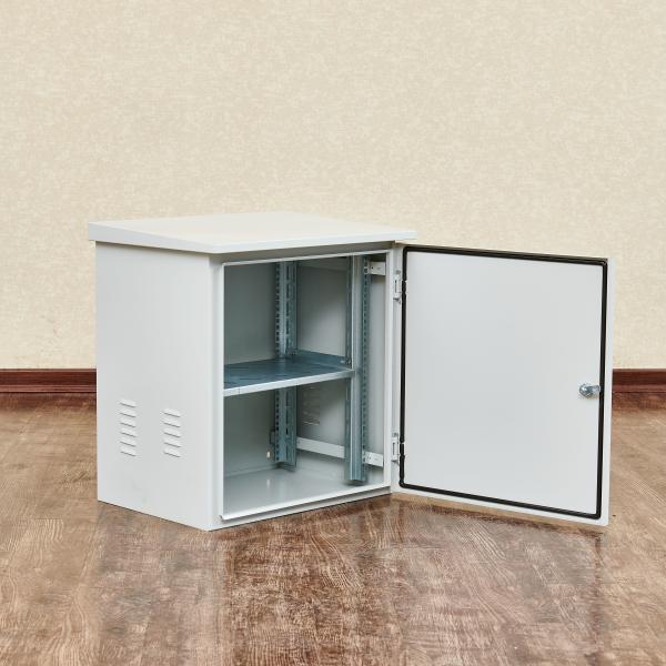 19-inch Outdoor Stainless Steel Network Equipment Cabinet with IP65 Protection Level