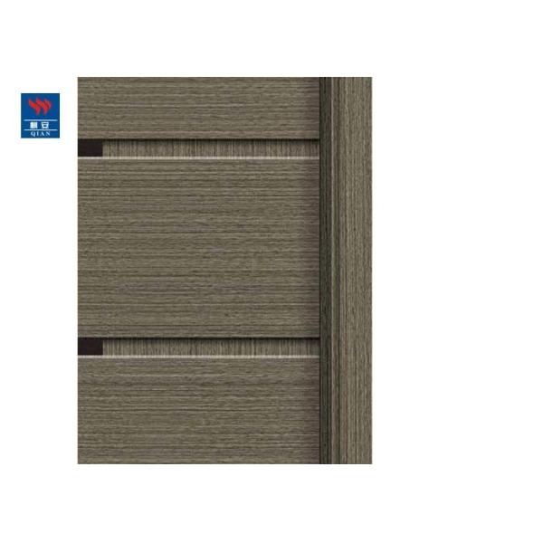 Дверь входа современной дружественной к Эко древесины парадного входа гостиницы деревянной внутренняя