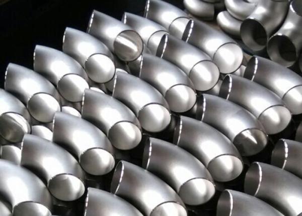 1 Inch Stainless Steel Weld Fittings Butt Welding 90 Degree Elbows 1D 1.5D Radius