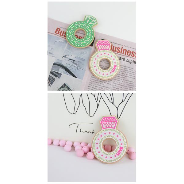 Младенец Teether силикона диаманта мультфильма, не токсические кольца прорезывания зубов силикона