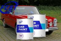 Peinture automobile 1K rouge solide couleur métallique PU revêtement de dessus pour la réparation de finition automobile