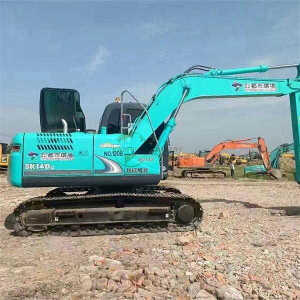 Excavadora Kobelco SK140-8 con capacidad de 0.57 m3 en Shanghai