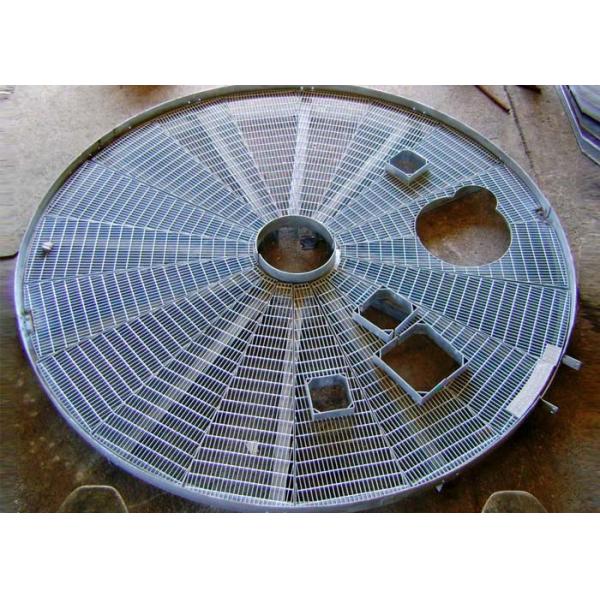 Облегченная крышка канавы горячего погружения скрежетать гальванизированная для крышек люка и дорожки