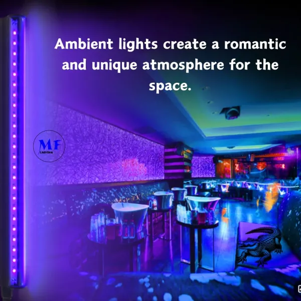 Factory Price 25W EU Us Standard Silvery Fluorescent Tube PC Alu. Hangable IP43 Ultra-Violet Ray Ambient Atmosphere Scenario LED UV Light Light