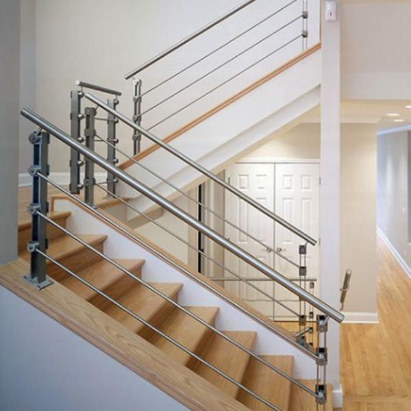 No Welding Stainless Steel Wire Rope Balustrade 1 Meter MOQ With 316SS Rod Material