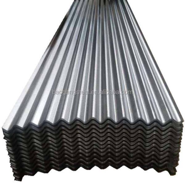 4x8 22 Gauge Galvanized Corrugated Roofing Sheet 0.1 - 2.5mm Zinc Aluminum