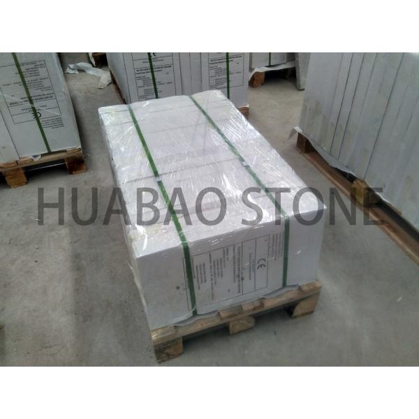 White Granite Countertop Slabs , Granite Wall Tiles 300*600mm 400*400mm Tile Panel Size