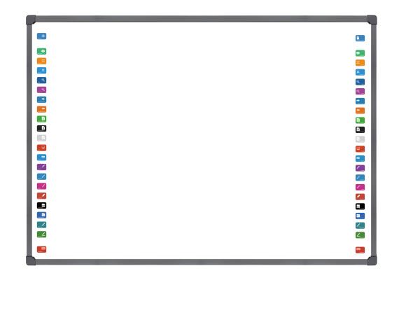 iBoard Factory Digital Smart Whiteboard Aluminum Frame Nano Ceramic Surface For Classroom Teaching Touch Panel Interactive Whiteboard