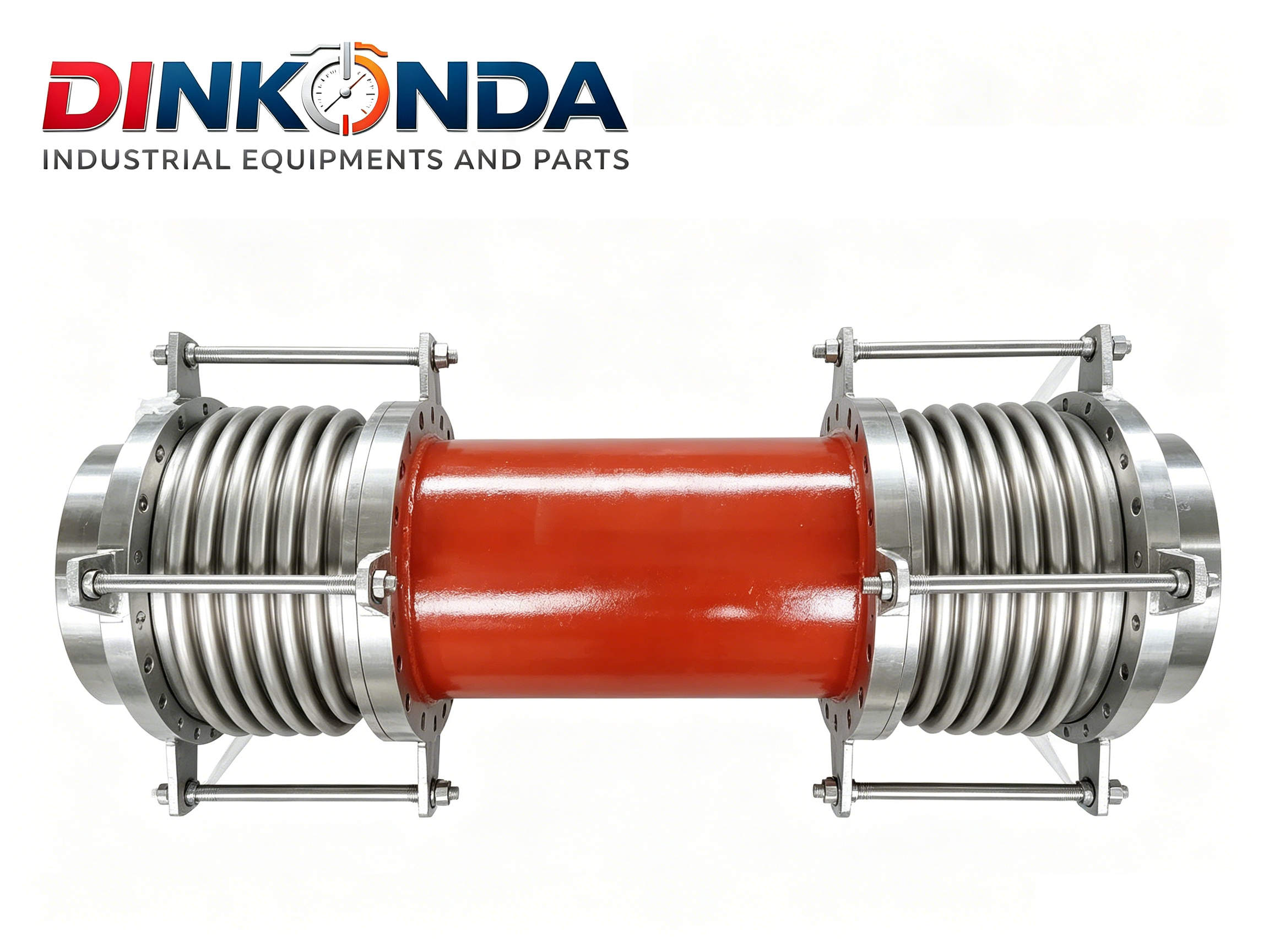 DINKONDA GLOBAL Power Plants Special  Thermal And Flue Gas Pipeline Systems Compensation Equipment  Large Pull Rod Transverse Corrugated Compensator Metal Expansion Joint
