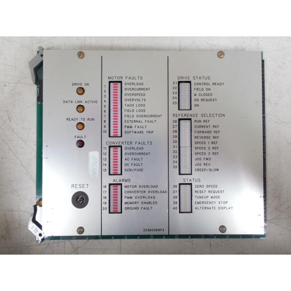 General Electric DS3800HDDL Auxiliary Interface Panel with Advanced Technology