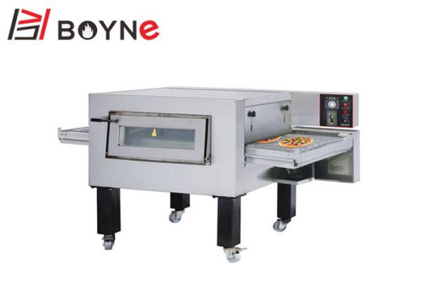 Restaurant Equipment Pizza Oven , Microcomputer Control Commercial Conveyor Pizza Oven