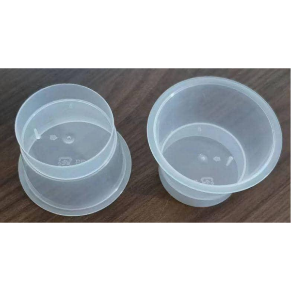 PP Heat-Resistant Disposable Food Packaging Mini Plastic Pudding/Dessert Cup, Bulk Case