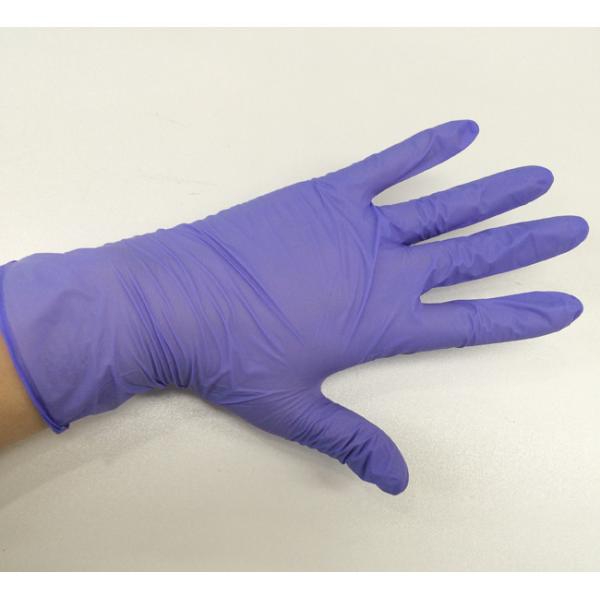 Disposable medical nitrile powder free gloves AQL 1.5