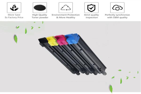 Kyocera TK - jogo do tonalizador da impressora de 865 magentas para Taskalfa 250ci/300ci