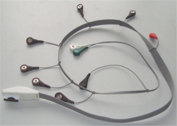 Cabo do ECG de Mortara Holter para o material do paciente TPU 6 meses de garantia 90cm