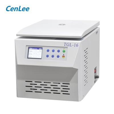 TGL-16 Fixed Angle Rotor Table Top Blood Refrigerator Ultracentrifuge 16000rpm 12 X1.5ml/2.2ml/5ml