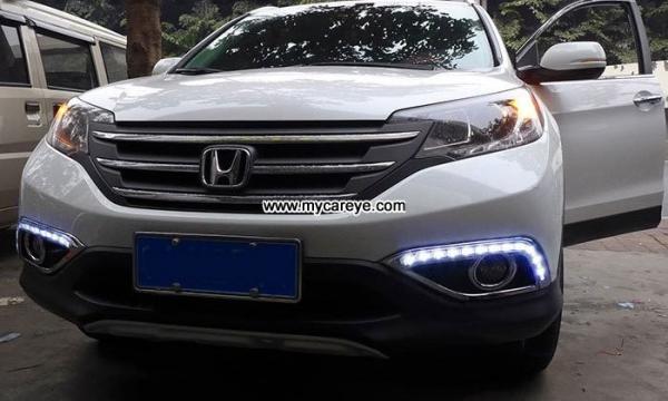 Honda Crv Cr-v DRL LED Daytime running Lights kit led daylight for car